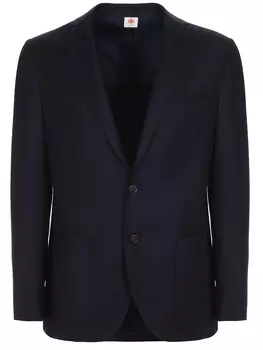 Пиджак из шерсти и шелка LUIGI BORRELLI