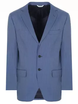 Пиджак из шерсти и шелка TRIMFORTI