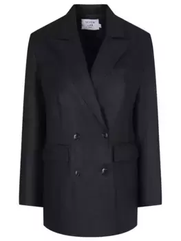 Пиджак из тенселя и льна