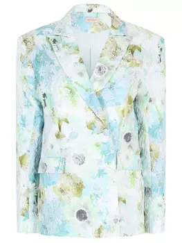 Пиджак из вискозы и хлопка STILE NOBILE