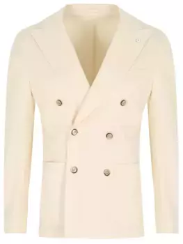 Пиджак изо льна и хлопка