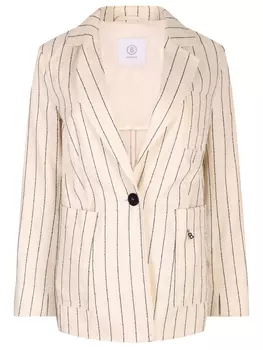 Пиджак изо льна и хлопка BOGNER