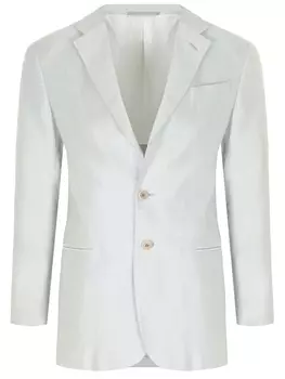 Пиджак изо льна и вискозы ARMANI COLLEZIONI