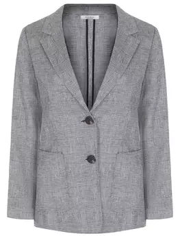 Пиджак изо льна и вискозы PESERICO