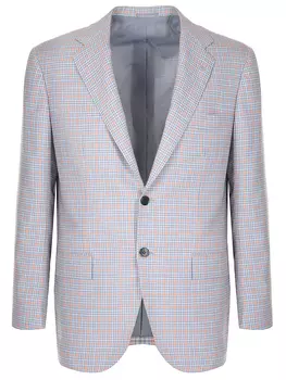 Пиджак кашемировый в клетку