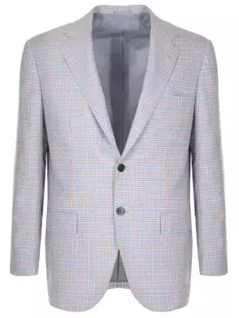 Пиджак кашемировый в клетку