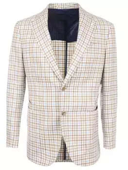 Пиджак классический в клетку