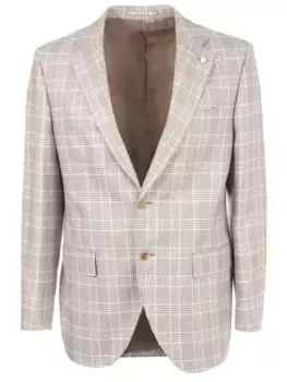 Пиджак классический в клетку