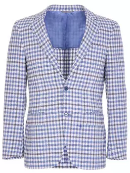 Пиджак клетчатый