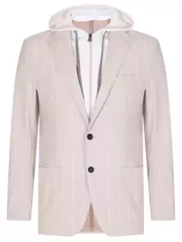 Пиджак комбинированный