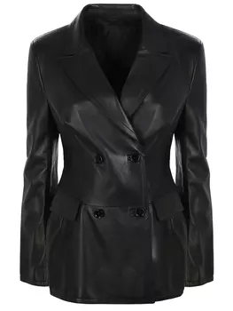 Пиджак кожаный