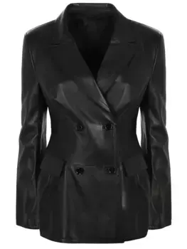 Пиджак кожаный