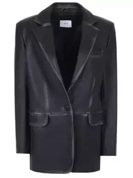 Пиджак кожаный
