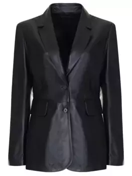 Пиджак кожаный