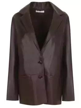 Пиджак кожаный