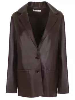 Пиджак кожаный INES & MARECHAL