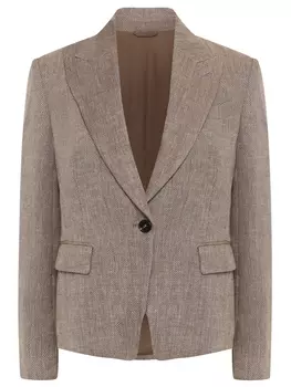 Пиджак льняной BRUNELLO CUCINELLI