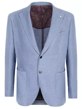 Пиджак однотонный