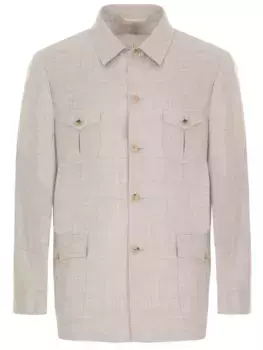 Пиджак однотонный