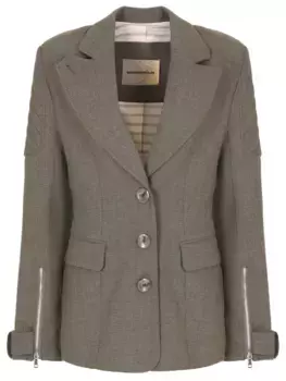 Пиджак однотонный