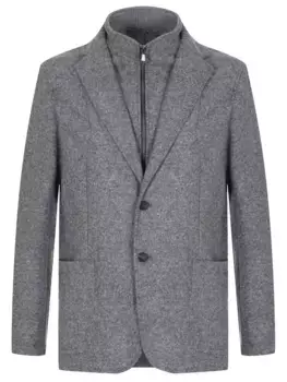 Пиджак однотонный
