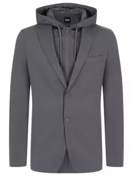 Пиджак однотонный