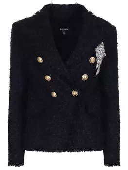 Пиджак однотонный BALMAIN