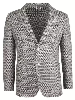 Пиджак с принтом