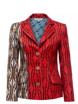 Пиджак с принтом POLINA MIRCHEVA
