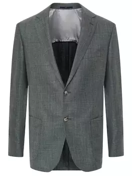 Пиджак Shaped Fit из шерсти и шелка EDUARD DRESSLER R