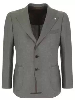 Пиджак шерстяной