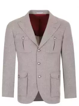Пиджак шерстяной