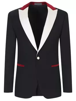 Пиджак шерстяной MOSCHINO