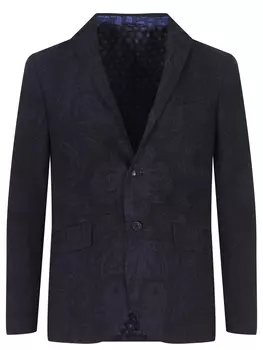 Пиджак шерстяной с принтом ETRO