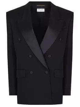 Пиджак шерстяной SAINT LAURENT