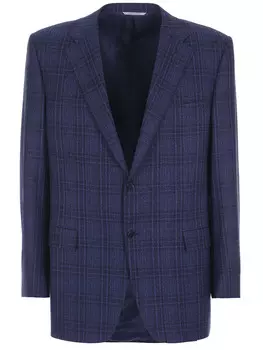 Пиджак шерстяной в клетку