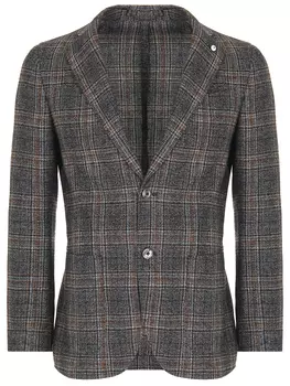 Пиджак шерстяной в клетку L.B.M. 1911