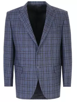 Пиджак шерстяной в клетку TOMBOLINI