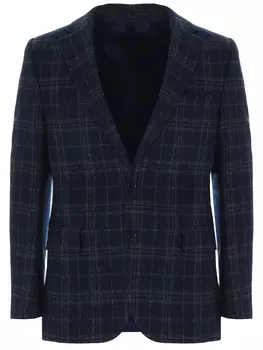 Пиджак шерстяной в клетку TRIMFORTI