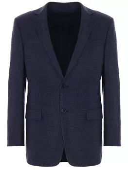 Пиджак шерстяной в клетку TRIMFORTI