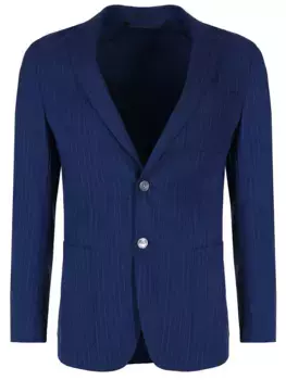 Пиджак шерстяной в полоску