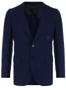 Пиджак Slim Fit из шерсти и хлопка BILLIONAIRE