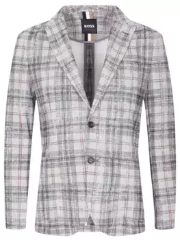 Пиджак Slim Fit в клетку