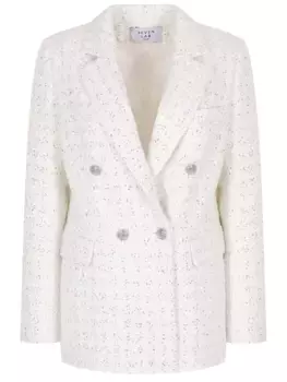 Пиджак твидовый с пайетками