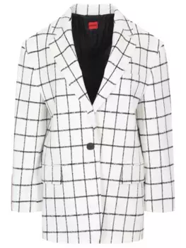 Пиджак в клетку