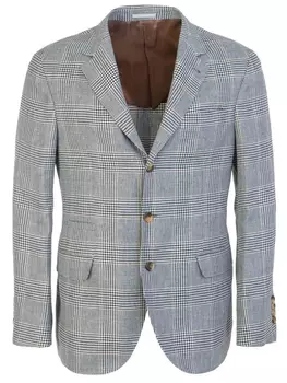 Пиджак в клетку BRUNELLO CUCINELLI