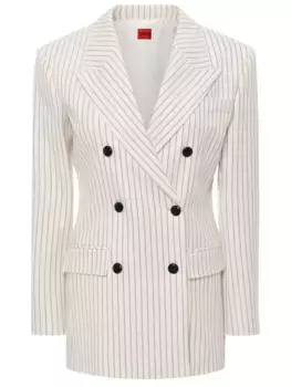 Пиджак в полоску