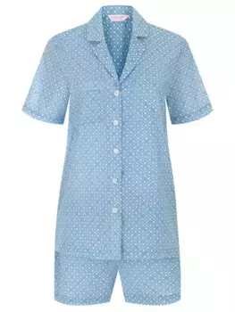 Пижама хлопковая с принтом