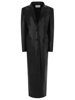 Плащ из экокожи SASHAVERSE