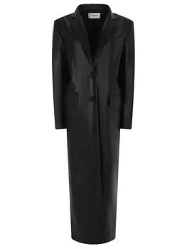 Плащ из экокожи SASHAVERSE